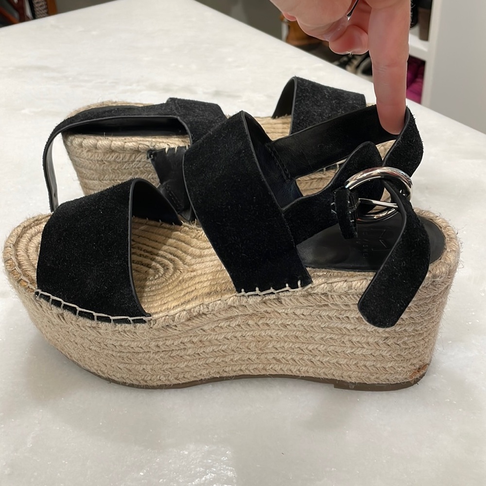 Marc Fisher espadrille wedge